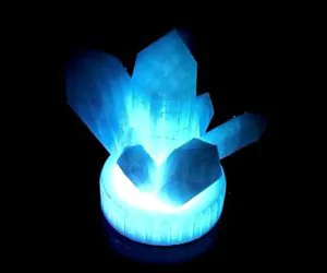Crystal Led Lamp 3D Models