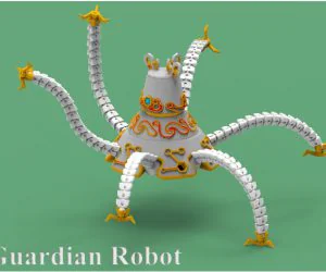 Guardian Robot 3D Models