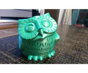 Smiling Owl Pot 3D Models