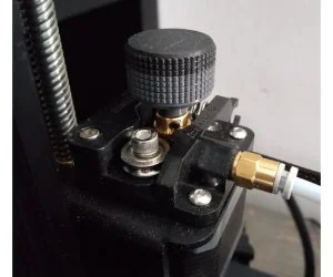 Yet Another Extruder Knob For The Creality Ender 3 Ender 3 Pro Cr10 And Other Printers With Extruders With A Flatted 5 Mm Axis 3D Models