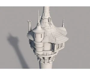 Tangled Tower 3D Models
