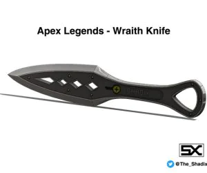 Apex Legends Wraith Knife 3D Models