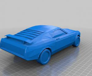 1970S Ford Mustang 3D Models