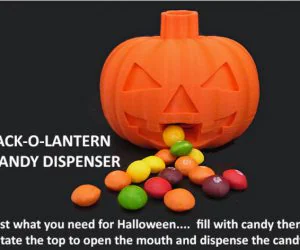 Jackolantern Candy Dispenser 3D Models