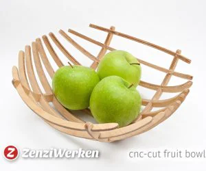 Fruit Bowl “Sphere” Cnclaser 3D Models