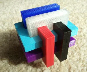 Gordian Knot 3D Puzzle 3D Models