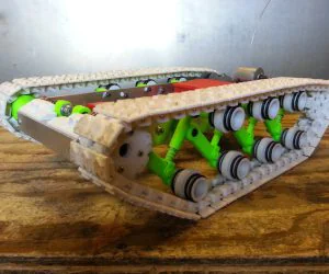 Tank Track Shocks Idler Arm Pins 3D Models
