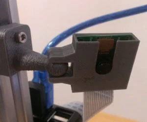 Raspberry Pi Camera Mount For 2020 Extrusions 3D Models