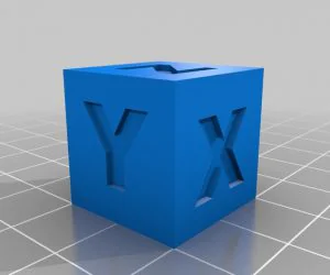 20Mm Calibration Cube 3D Models