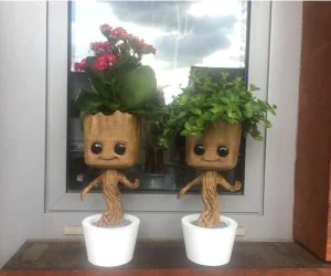 Yet Another Baby Groot Planter 3D Models