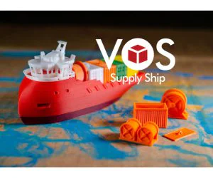 Vos The Supply Ship 3D Models