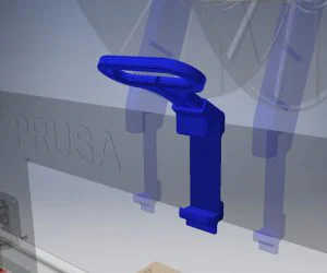Prusa I3 Mk2S3 Filament Guide Clipon 3D Models