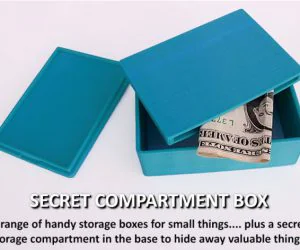 Secret Compartment Box 3D Models