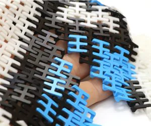 Chainmail 2.0 Modular 3D Printable Fabric 3D Models