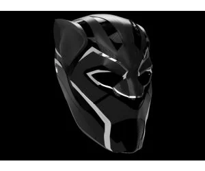 Black Panther D23 Helmet 3D Models