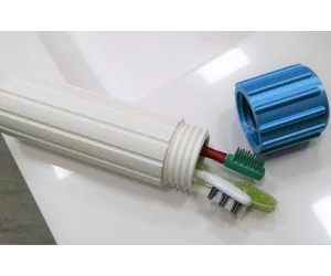 Toothbrush Travel Box V2.0 3D Models