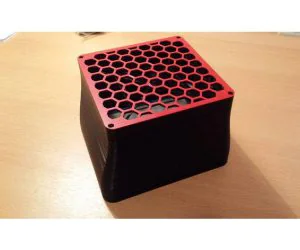 Hepa Active Carbon Filter For 3D Printer Housing 3D Models