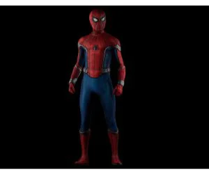 Marvel Cinematic Universe Spiderman Updated 3D Models