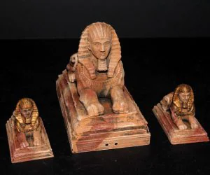 Openforge 2.0 Sphinx Statues 3D Models