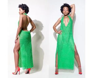 Triangulated Dress 3D Models