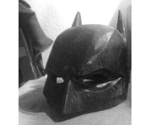 Batman Combat Helmet 3D Models