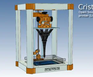 Cristelia Open Source Lcd Sla Resin Printer Daylight 3D Models