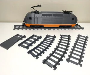 Train Tracks For Osrailway Fully 3Dprintable Railway System 3D Models