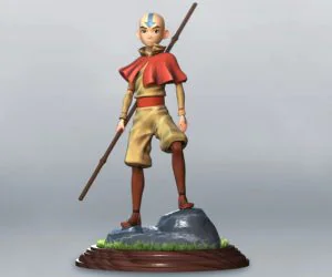 Avatar Aang 3D Models
