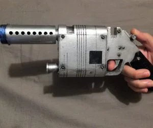 Star Wars Lpa Nn14 Reys Blaster Pistol W Compartment For Electronics 3D Models