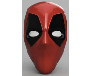 Deadpool Mask 3D Models