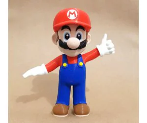 Mario From Mario Games Multicolor 3D Models