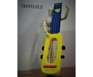 Travelele The Compact Travel Ukulele 3D Models