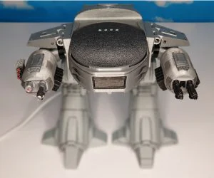 Google Home Mini Ed 209 From Robocop Modified 3D Models