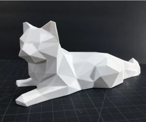 Low Poly Cat 3D Models