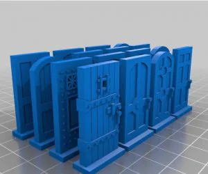 Mansions Of Madness Doors 3D Models