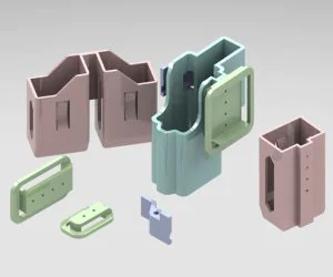 Glock Holster 3D Models