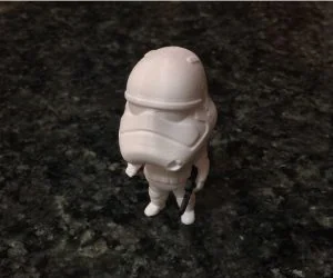 Star Wars Cute Stormtrooper 3D Models