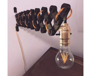 Wallmount Scissor Lamp 3D Models