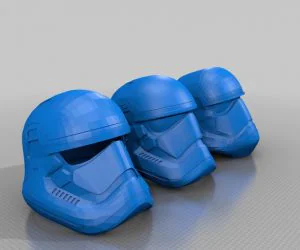 Star Wars Episode 7 Printable Helmet 3D Models