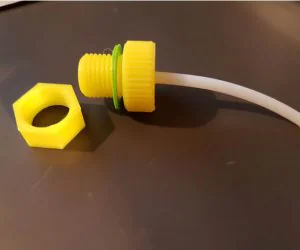 Ikea Samla Dry Box Filament Storage Bolt Nut Gasket 3D Models