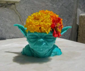 Yoda Vase 3D Models