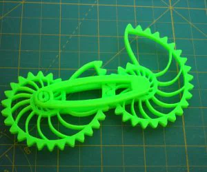 Nautilus Gears With Modified Bar 3D Models