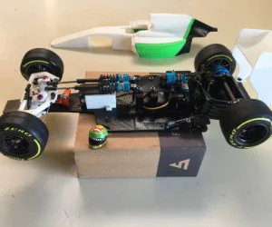 Rs01 Version C Openrc F1 Fully Adjustable Racing Suspension Chassis 3D Models