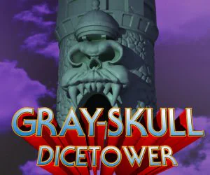 Grayskull Dice Tower Heman Inspired 3D Models