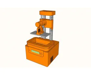 Fdm Printed Slaprinter By Tos 3D Models