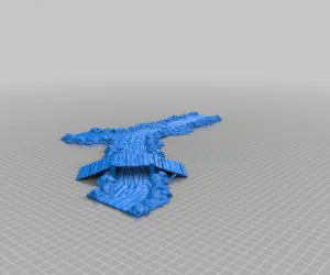 28Mm River Terrain 3D Models