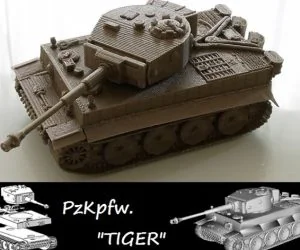 Tiger Tank 3D Models