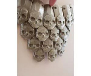 Skull Scale Mail 3D Models