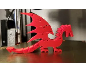 Flexi Dragon 3D Models