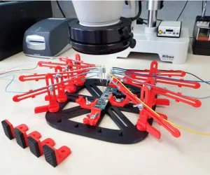 Pcb Workstation With Nanoprobes 3D Models